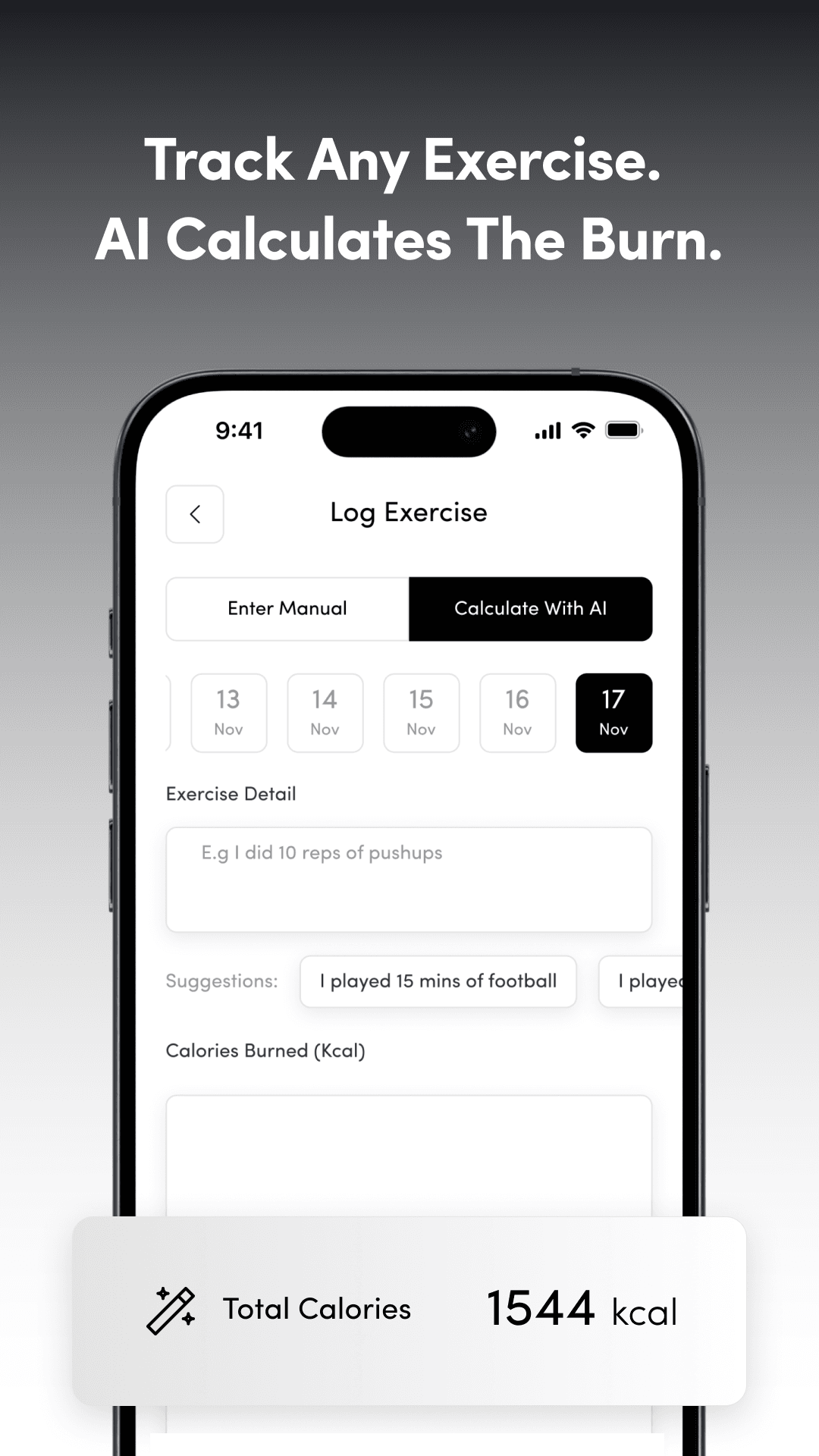 Calorie AI: Weight Tracker screenshot 5