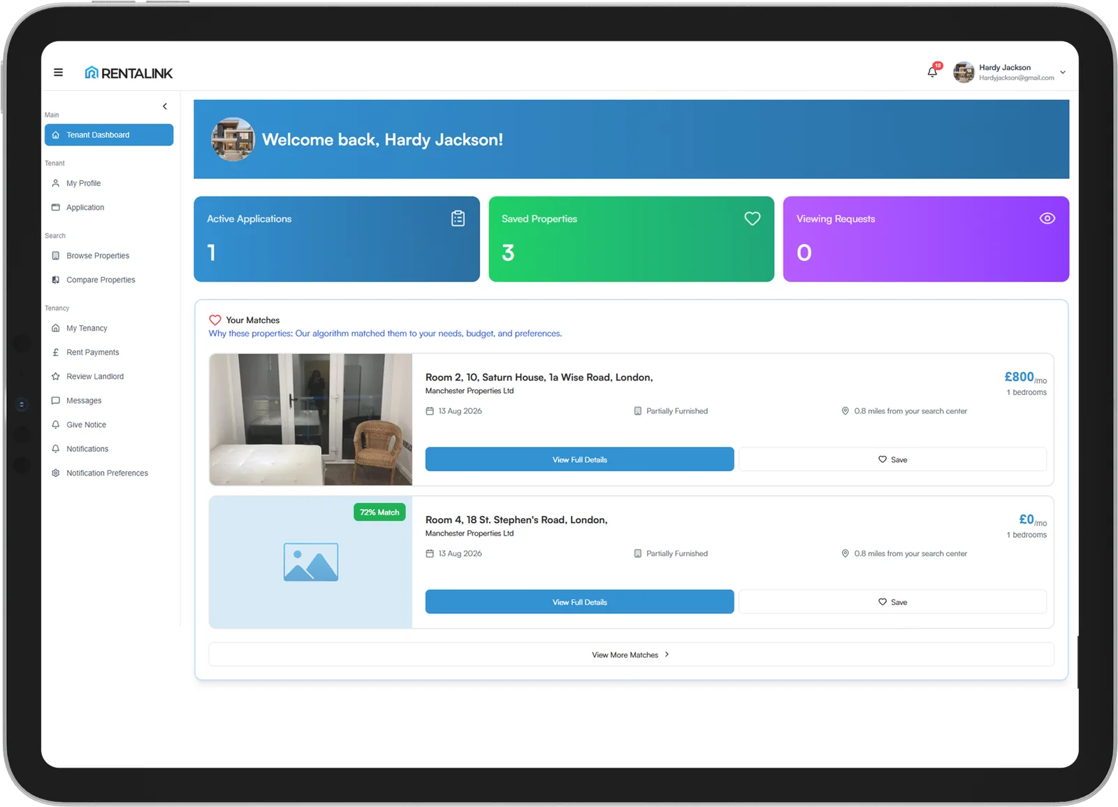 Rentalink screenshot 4