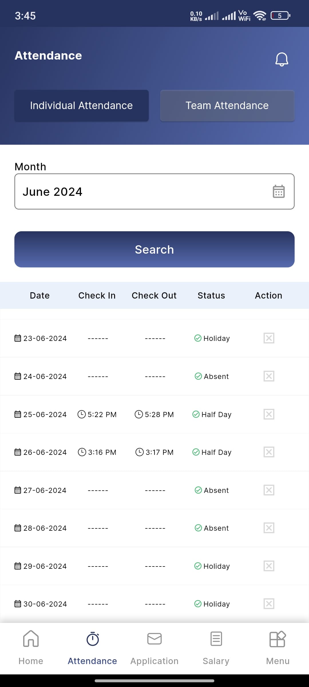 HRMs screenshot 4