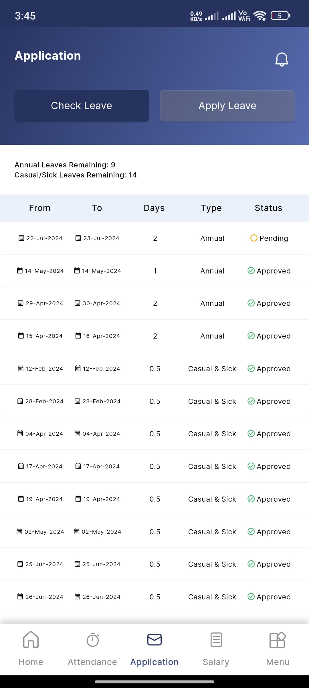 HRMs screenshot 5