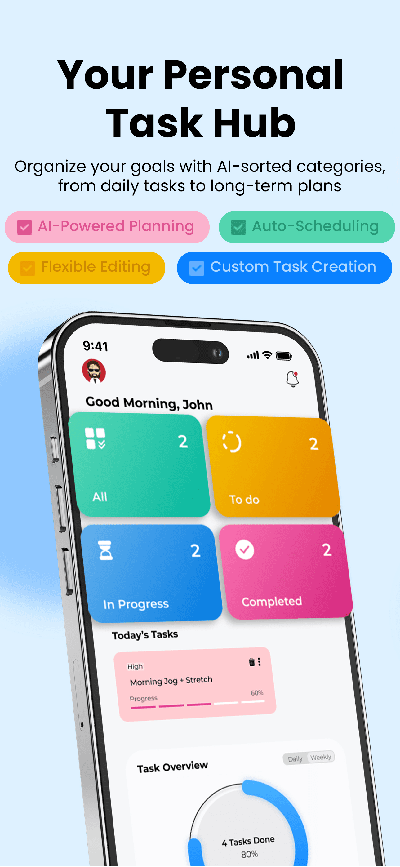 Taskly.io screenshot 1